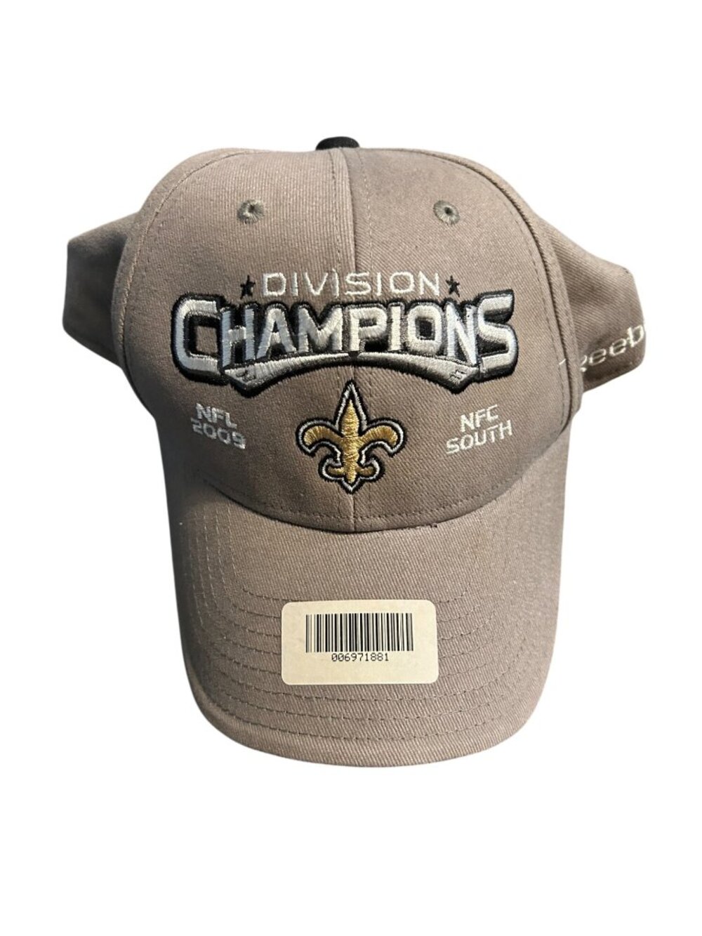 Reebok NFL Division Champions Hat NFC South New Orleans Saints football